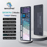 Wireless Mechanical Keyboard with 3.0 Screen 3 Knobs Hot-Swappable Silent Switch PBT keycaps