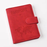 Passport Covers Women Men Letter Print Passport Holder Flight Ticket Clips ID Bank Credit Card Holder Passport Travel Organizer