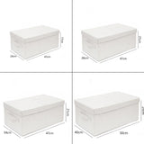 Large Foldable Storage Box Organizing Box For Closet Storage Clothing Storage Box Folding Storage Box For Home Office Storage