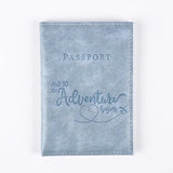 Passport Holder Wallet Cover Travel Essentials Pu Leather Card Case International Travel Accessories for Women/Men