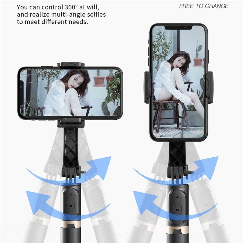 FGCLSY 2024 Gimbal Stabilizer Selfie Stick Tripod Monopod