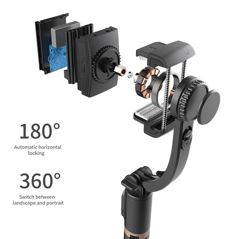 FGCLSY 2024 Gimbal Stabilizer Selfie Stick Tripod Monopod