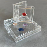 10/15 Compartment Beads Jewelery Storage Box Portable Craft Container Earrings Ring Display Case DIY Trinket Organizer Box