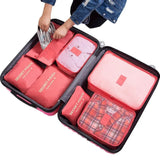 7 pcs Suitcase Organizer Bags Set