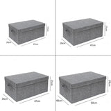 Large Foldable Storage Box Organizing Box For Closet Storage Clothing Storage Box Folding Storage Box For Home Office Storage