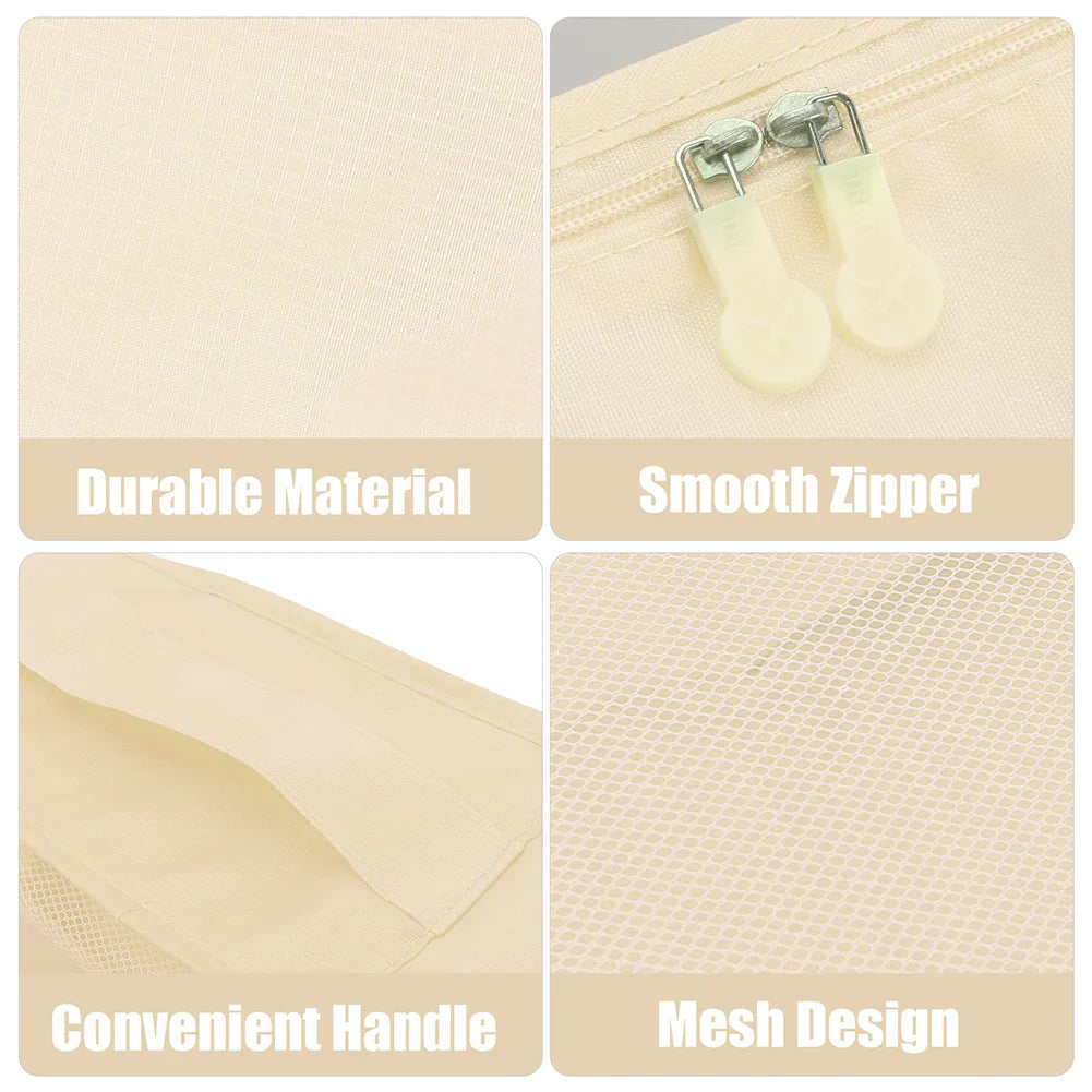 8/7/6 Pieces Set Travel Organizer Storage Bags Suitcase Packing Cubes Set Cases Portable Folding Luggage Clothes Shoe Tidy Pouch