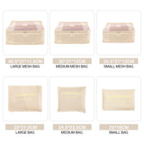 8/7/6 pieces Set Travel Organizer Storage Bags Suitcase Packing Set Storage Cases Portable Luggage Organizer Clothe Shoe Pouch