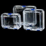 10/15 Compartment Beads Jewelery Storage Box Portable Craft Container Earrings Ring Display Case DIY Trinket Organizer Box