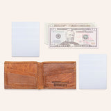 Heritage Wallet in Bison Leather