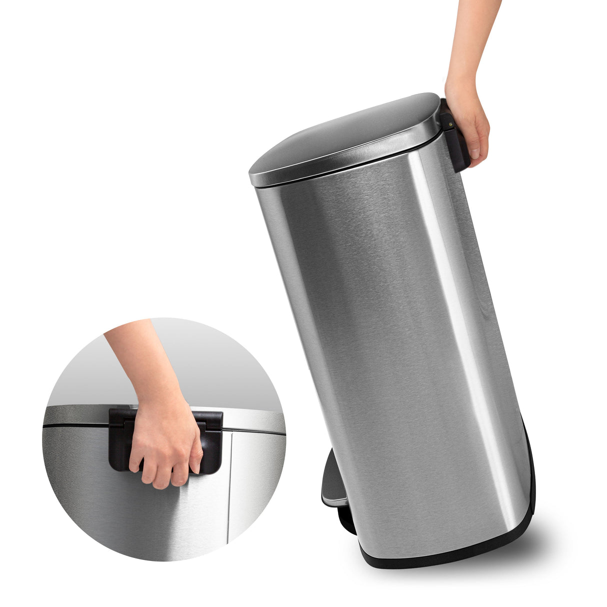 Rectangular Step Trash Can 13.2 Gallon | SOT-50-8