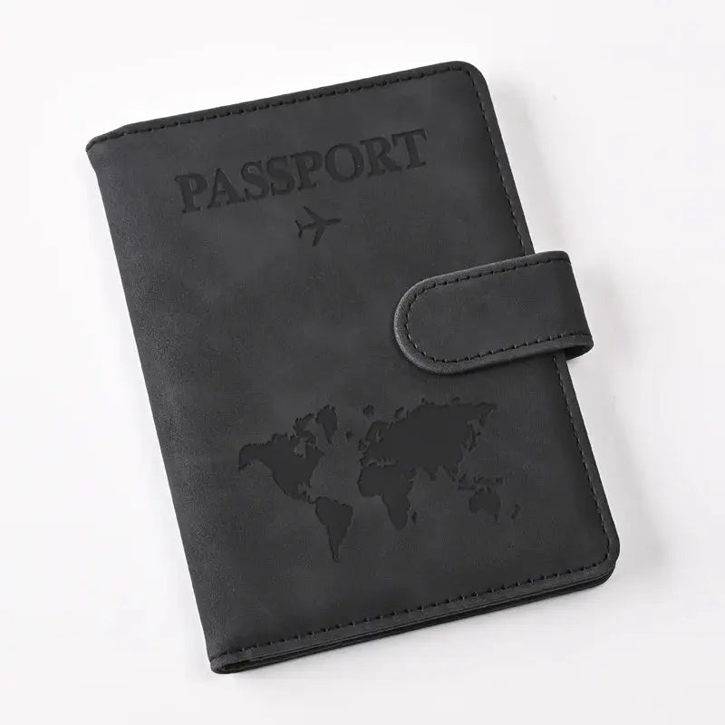 Passport Covers Women Men Letter Print Passport Holder Flight Ticket Clips ID Bank Credit Card Holder Passport Travel Organizer