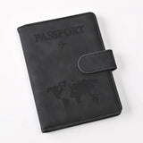 Passport Covers Women Men Letter Print Passport Holder Flight Ticket Clips ID Bank Credit Card Holder Passport Travel Organizer