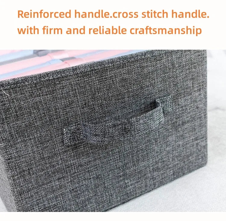 Large Foldable Storage Box Organizing Box For Closet Storage Clothing Storage Box Folding Storage Box For Home Office Storage