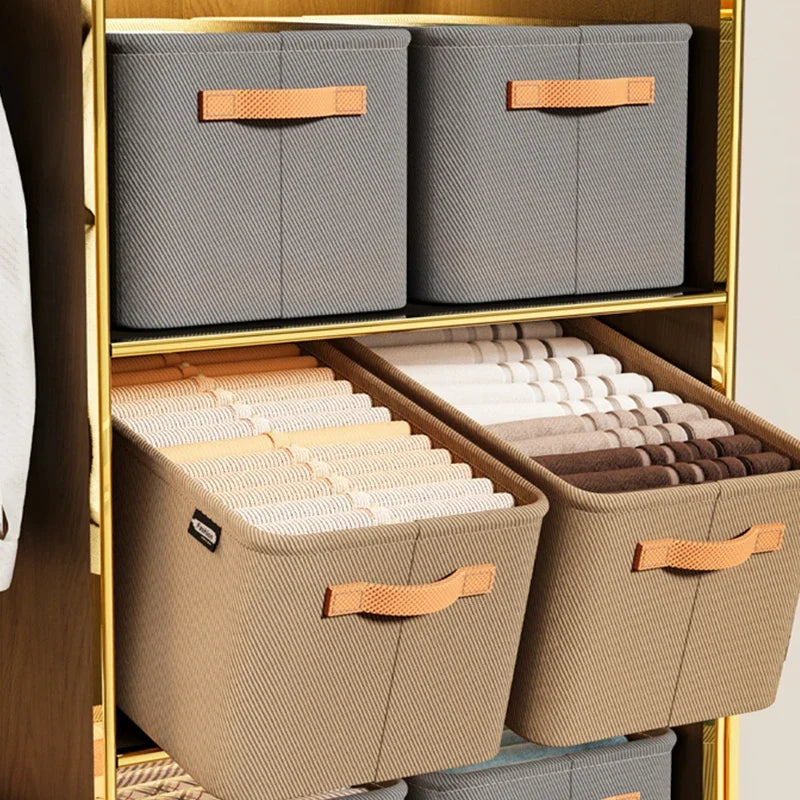 1/3PCS Collapsible Clothing Organizer Closet Clothes Pants Storage Organizer Closet Organizer Drawer Organizer Toy Storage