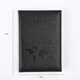 Passport Holder Wallet Cover Travel Essentials Pu Leather Card Case International Travel Accessories for Women/Men