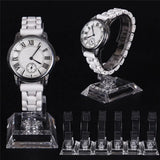 Plastic Transparent Watch Display Storage Stand Holder Counter Smart Watch Protective Showcase Shelf Rack Jewelry Packaging Box