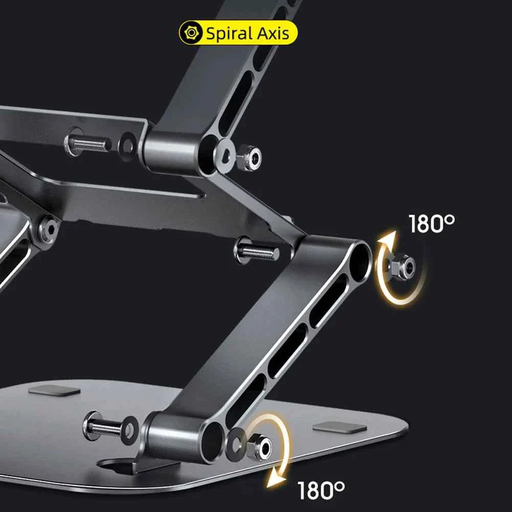 Adjustable Laptop Stand Aluminium Foldable Laptop Holder Portable Notebook Tablet Stand Cooling Support For MacBook Air Pro ipad