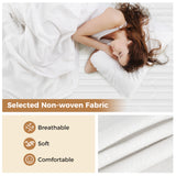 Safe Electric Heated Mattress Pad with 4 Size 8 Temperature 10-Hour Timer