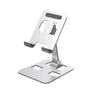 Universal Aluminum Alloy Foldable Desk Phone Holder Mount Stand For iPhone 15 14 Mobile Phone Holder Tablet Desktop Metal Holder