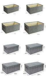 Large Foldable Storage Box Organizing Box For Closet Storage Clothing Storage Box Folding Storage Box For Home Office Storage
