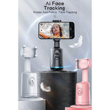 360-Degree Follow-Up Gimbal Stabilizer With Ai Face Tracking