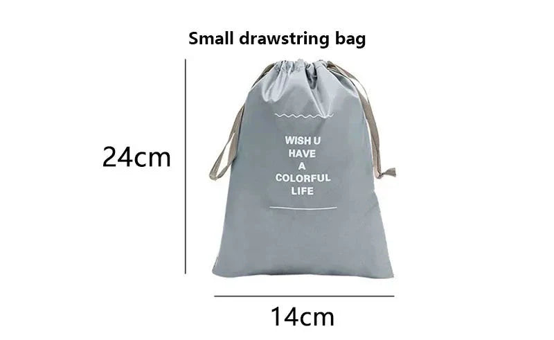 8/9/10/11 Pcs Set Travel Organizer Storage Bags Suitcase Packing Cubes Set Cases Portable Luggage Clothe Shoe Tidy Pouch Folding
