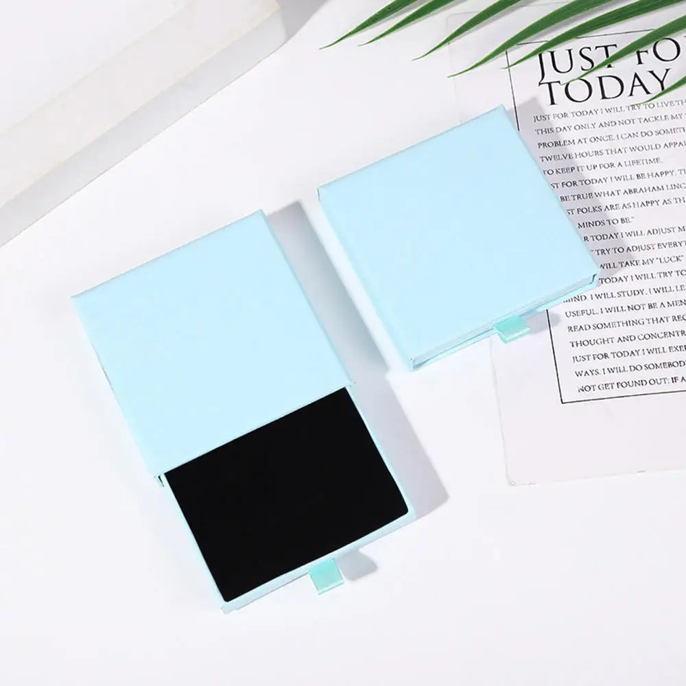 New Drawer Jewelry Box for Necklace Bracelet Earrings Ring Brooches Gift Organizer ExquisiteThicken Paper Storage Box Jeweler