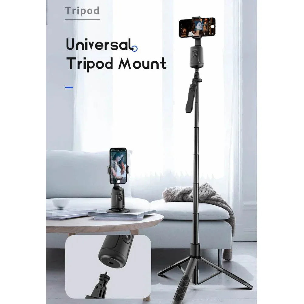 360-Degree Follow-Up Gimbal Stabilizer With Ai Face Tracking