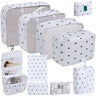 8/9/10/11 Pcs Set Travel Organizer Storage Bags Suitcase Packing Cubes Set Cases Portable Luggage Clothe Shoe Tidy Pouch Folding