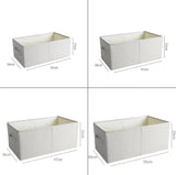 Large Foldable Storage Box Organizing Box For Closet Storage Clothing Storage Box Folding Storage Box For Home Office Storage