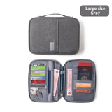 1PC Portable Travel Plane Bag Waterproof High Quality Business Passport Bag Multi-functional Cationic Document Storage