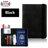 Passport Holder for Travel Essentials  Passport Wallet Cover Case for Travel  Accessories,Passport Book Holders for Women/Men
