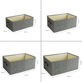 Large Foldable Storage Box Organizing Box For Closet Storage Clothing Storage Box Folding Storage Box For Home Office Storage