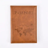 Passport Holder Wallet Cover Travel Essentials Pu Leather Card Case International Travel Accessories for Women/Men