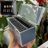 10/15 Compartment Beads Jewelery Storage Box Portable Craft Container Earrings Ring Display Case DIY Trinket Organizer Box