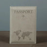 PU Passport Holder Map Pattern Ticket Passport Covers Travel Passport Protective Cover ID Credit Card Holder Travel Accessories