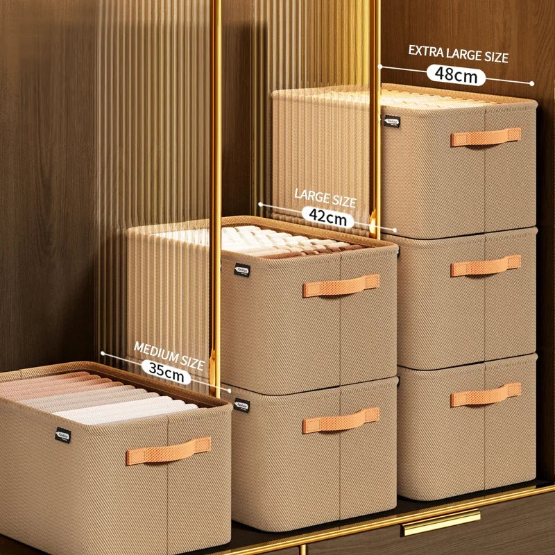 1/3PCS Collapsible Clothing Organizer Closet Clothes Pants Storage Organizer Closet Organizer Drawer Organizer Toy Storage