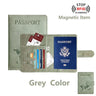 Passport Holder for Travel Essentials  Passport Wallet Cover Case for Travel  Accessories,Passport Book Holders for Women/Men