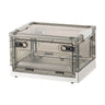 Foldable Storage Trunk Open Storage Box Transparent Storage Bin Home Wardrobe Clothes Organizer Large Capacity Sundries Box