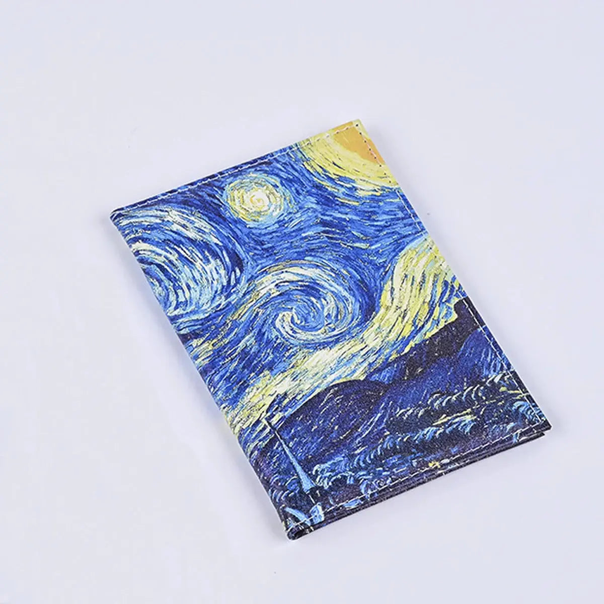 Printed Passport Cover Travel Passport Clip, PU Leather Passport Holder, Lightweight Wallet Protection. Passport Protective Case