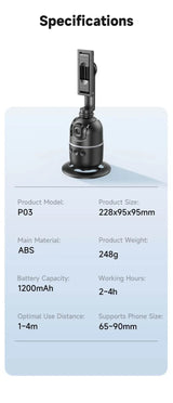 FANGTUOSI AI Smart Gimbal 360° Face Tracking Stabilizer