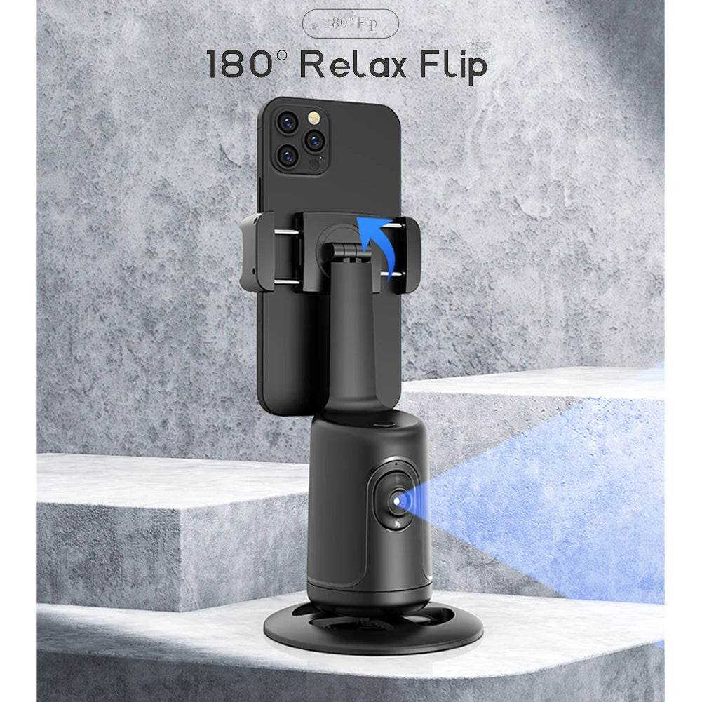 360-Degree Follow-Up Gimbal Stabilizer With Ai Face Tracking