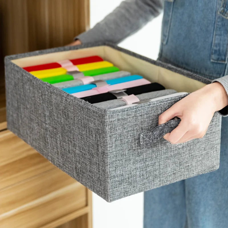Large Foldable Storage Box Organizing Box For Closet Storage Clothing Storage Box Folding Storage Box For Home Office Storage