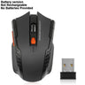 2.4G 6 Buttons Wireless Mouse 1600DPI Optical Mouse Gamer for Computer Wireless Mice with USB Receiver for PC Laptop Accessories