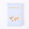 Fashion Women Travel Passport Cover Holder Case ID Credit Card Holder Travel Accessories Map Passports Wallet Ticket Protective