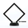 1Pc PE Film Jewelry Storage Box Brooch Coin Gems Jewelry Storage Box Dustproof Exhibition Decoration Floating Ring Case