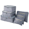 8/7/6 pieces Set Travel Organizer Storage Bags Suitcase Packing Set Storage Cases Portable Luggage Organizer Clothe Shoe Pouch