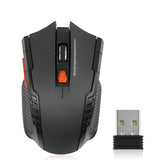 2.4G 6 Buttons Wireless Mouse 1600DPI Optical Mouse Gamer for Computer Wireless Mice with USB Receiver for PC Laptop Accessories