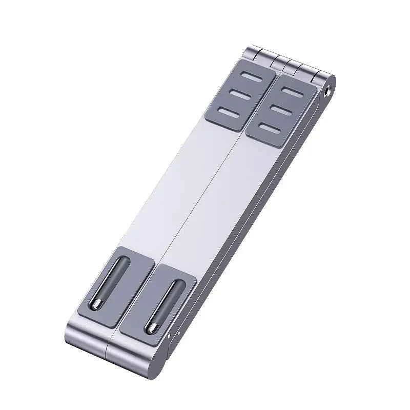 Oatsbasf Mini Laptop Holder Aluminum Adjustable Phone Stand For Macbook Pro Air iPad Notebook Tablet Holder 3 in1Portable Stand
