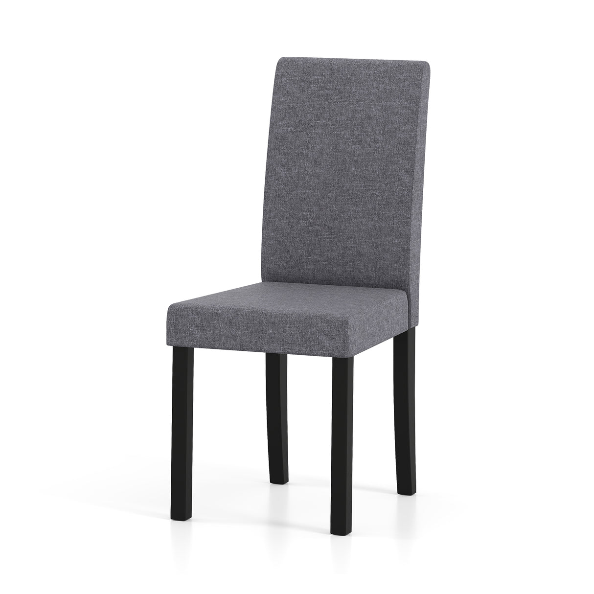 Set of 2 Dining Chair Mid-Century Modern Fabric Upholstered Parson Chairs